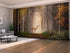 Sliding Panel Curtain Young Deer in the Autumn Forest