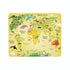 Fleece Blanket Kids Map