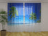 Photo Curtain Tropical Summer Beach