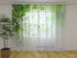 3D Curtain White Lilac - Wellmira