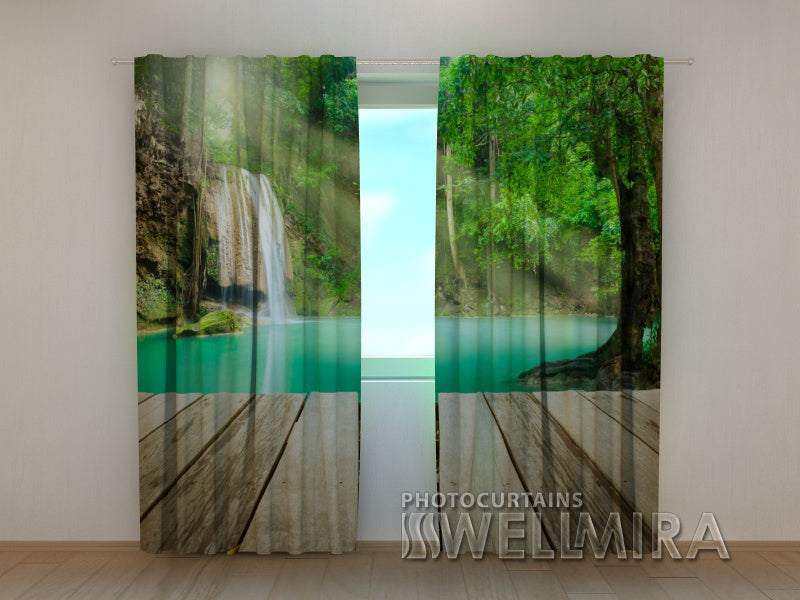 Photocurtain Lake at the Doorstep - Wellmira