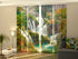 4-Panel Curtains Kit with 4-Track Rail, Beautiful Waterfalls in Croatia, Size: 60x270 cm