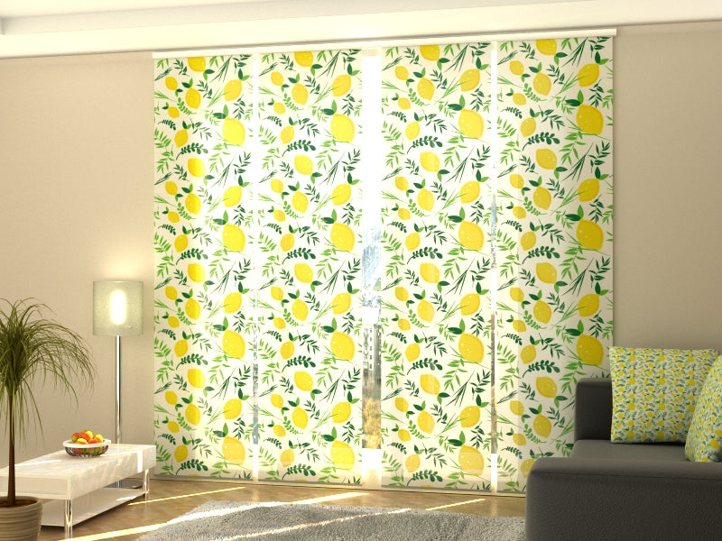 Set of 4 Panel Lemonella