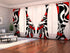 Sliding Panel Curtain Abstract Mosaic