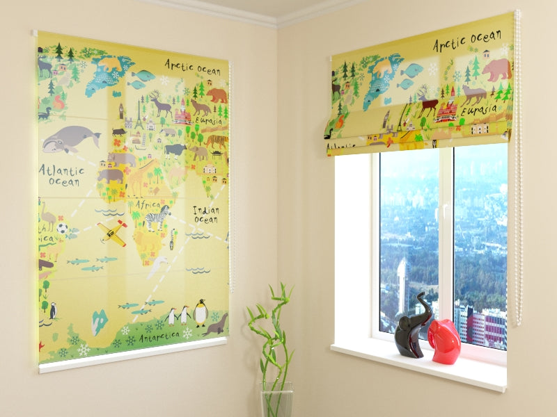 Roman Blind Kids Map