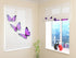 Roman Blind Purple Butterflies