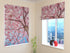 Roman Blind Sakura Blooming from Bottom Up