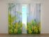 Photo Curtain Yellow Daffodils